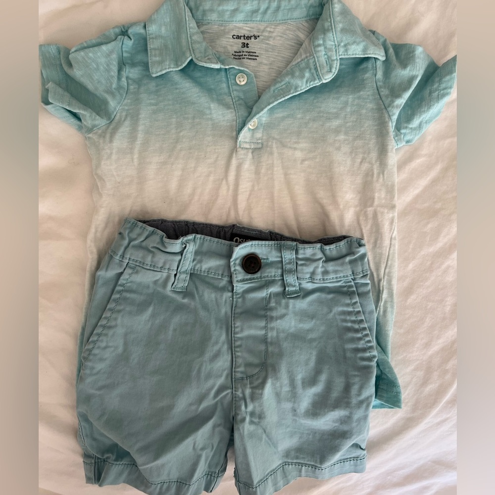 Summer clothes! 2T shorts and 3T shirt
